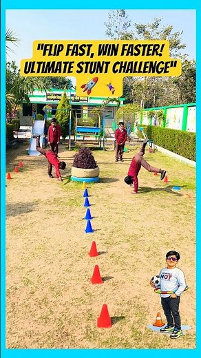 Can You Beat This Flip Speed? 🤸‍♀️ #Challenge #Skills
