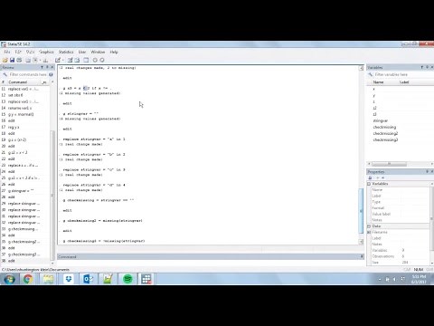 Handling Missing Data in Stata