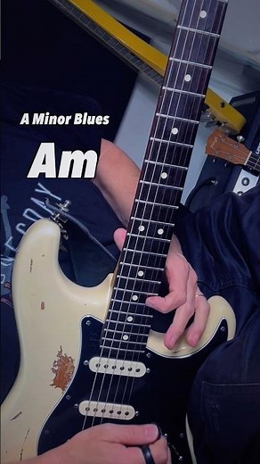 A Minor Blues Guitar Solo 🎸