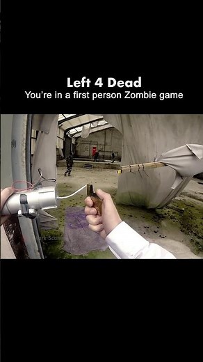 First person shooter! #left4dead #left4dead2 #firstpersonshooter #zombiemovie #videogamemovie