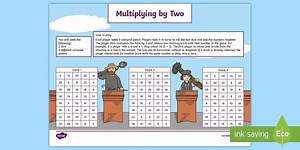 Up the Chimney - Multiplying By Two Game