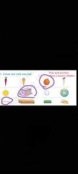 Class 2 Maths Shapes around us Part 1 Lesson 2 Description👇