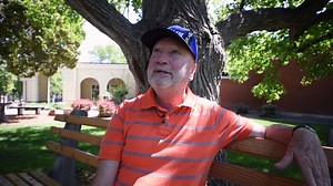 Where will Dr. Howard Berger be during Monday's eclipse? His iconic bench, of course! Hear Dr. Berger's thoughts in the newest episode of "The Berger Banter" as he shares his perspective on this rare event! #YoteFam | The College of Idaho