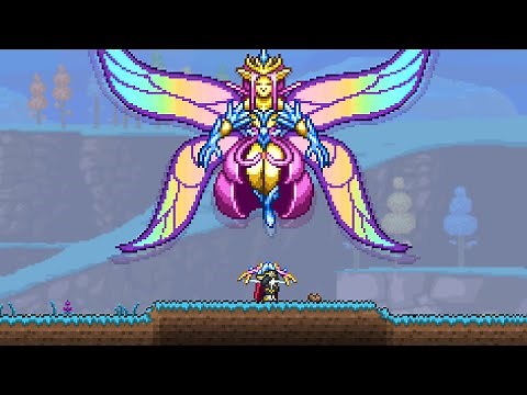 Terraria 1.4 added an Insta-Kill Boss Fight... Empress of Light in Daytime (Master Mode)