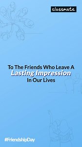To all the friends who fill our lives with laughter, happiness, and memories, Classmate wishes you a happy Friendship Day! #ClassmatesForever #Classmate #Classmateshop #Friendshipday2023 #FriendsForLife #CreateWithClassmate #notebooks #personalization #customisedgifts #Classmatebyitc #friends #ITC | Classmate