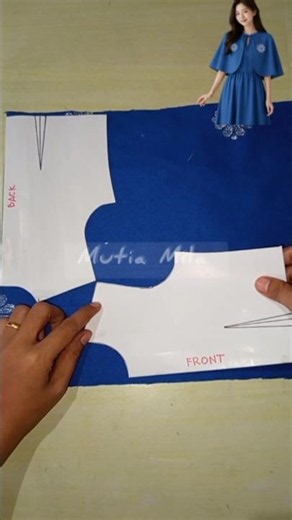 Cape pattern #sewing #fashion #shortvideo #diy #sewingtutorial