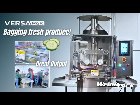 Tabletop Produce Vertical Bagging Machine - VersaPak