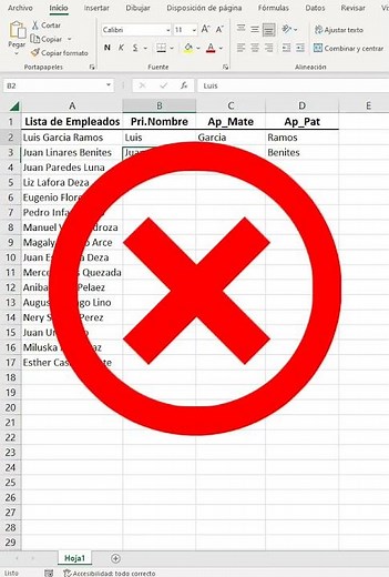 Aprende a rellenar automaticamente los datos en Excel.