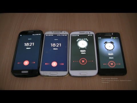 Samsung Galaxy S3+S2+ 2 S4 cover Alarms clock