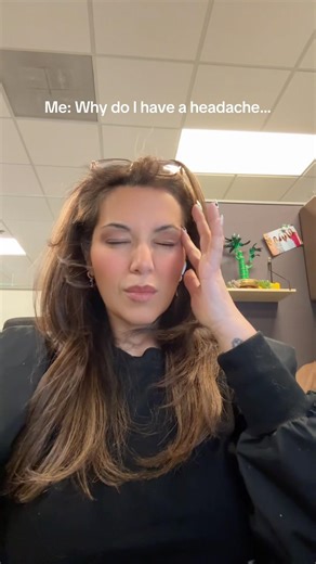 Me Realizing My Headache Was Just Dehydration…