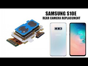 Samsung S10e G970 Rear Main Camera Replacement Tutorial / Wymiana kamery głównej