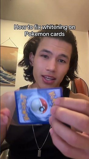 How to fix Pokemon Card whitening