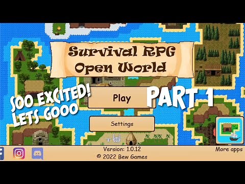 i'm Soooo Hype For This! Survival RPG Open World | PART 1