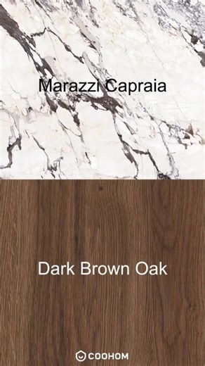 Coohom on Instagram: "What makes it even better? See every material change come to life instantly—side-by-side wood grains, stone finishes, and daring combinations update in real time. 👉 Try it free! Link in bio~ 🔥 Want a tutorial on how we did this? Like&Subscribe for more! #designsoftware #furnitures #interiordesign #interiordesignideas #roomdecor #designinspo #render #homeinspiration #homedecorideas #designideas #livingroom #livingroominspo #floorplan #interiorstyling #interio