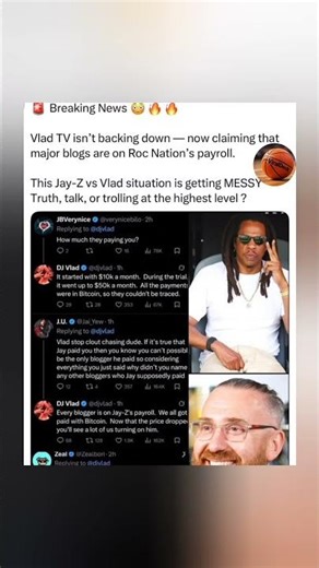 🕵️‍♂️💣 DJ Vlad Drops BOMBSHELL: Claims Jay-Z Paid Bloggers in Bitcoin to Support Megan Thee Stallion