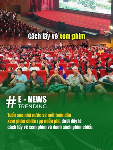 Cách lấy vé xem phim miễn phí: danh sách phim và lịch chiếu