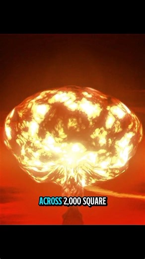 The Most Powerful Explosion Ever Recorded on Earth 🌎😱 #facts #explosion #history #viral #shorts