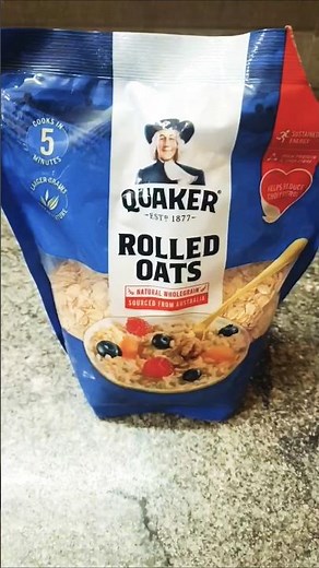 Rolled Oats for morning Breakfast, quick recipe