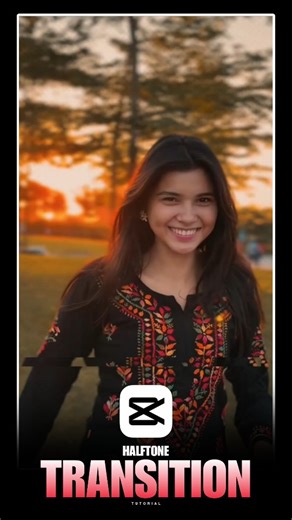 Halftone Transition Cupcut Tutorial || . . . . #cupcut #rajxeditz #halftone #transition #effect #tutorial #animation #keyframe #trending #instagram | Rajxeditx04