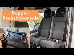 Doppel-Drehsitzkonsole im Fiat Ducato | Van Ausbau | Vanlife