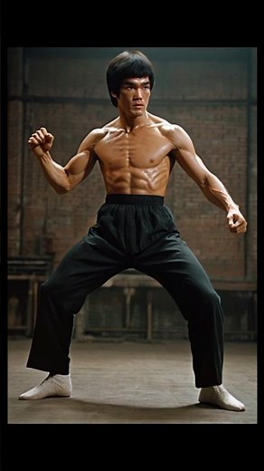 The Science Behind Bruce Lee’s Perfect Kick ⚙️ #brucelee #kungfu#motivation#martialarts#facts#karate