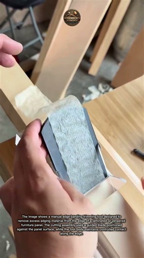 Precision Edge Banding Cutter for Clean Furniture Panel Finishing