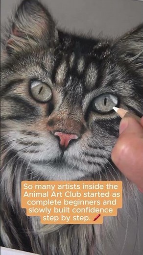If you’ve been wanting to learn how to draw realistic animal portraits with pastel pencils...