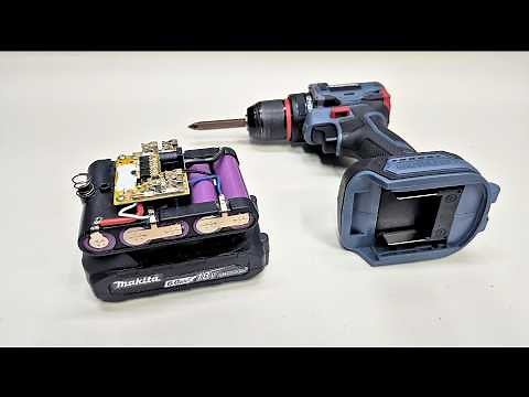 Never buy new batteries again! Just 5 minutes and your drill battery can be reused