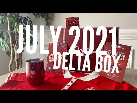 July 2021 The Delta Box is Here!
