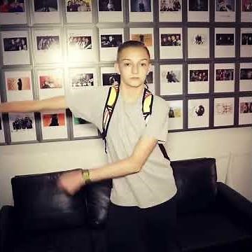 Backpack Kid and Katy Perry (behind the scenes)