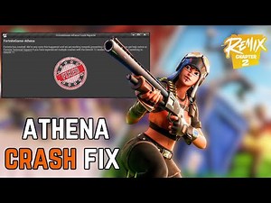 Fortnite Athena Crash Reporter Error Fix on PC