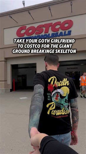 1.4M views · 17K reactions | Great Success & he sure is HUGE  @costco #costco #costcofinds #giantgroundbreakingskeleton #halloween #skeleton #giantskeleton #halloween365 #halloweeniscoming #halloweeniseveryday #everydayishalloween #spookyseason #falliscoming #reelsinstagram #reels #reelsviral #reelsvideo #viralvideos #viral #explorepage #beforethecoffin #gothgirl #gothgirlfriend #gothsdoingthings #spookyszn | Beforethecoffin | Facebook