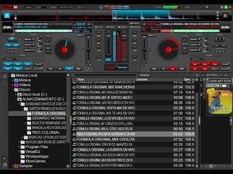 MIX LA FORMULA ORIGINAL EN VIVO DJ CHRISTIAN 2026