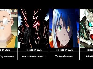 All Upcoming Anime in 2025 - 2026