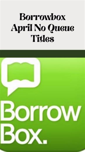 Every month Borrowbox give a range of books that are under a no queue system, you can have multiple downloads and there is no wait for these titles! Here are a few of the titles available for you in April. They are ready and waiting to be read/listened to! Borrowbox is available as an app for Apple Devices, Android Devices, and on Amazon Fire. You can also access through your desktop. To register, you will need: - Library Card and PIN - If you are registering for the first time, you will need to