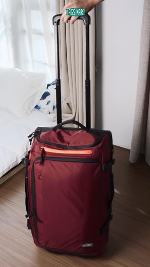 Meet the Blast 43L Roller Backpack! ☑️ Airline-approved ☑️ 3 carry modes: backpack, roller, or grab-and-go. ☑️ RFID pockets | Bagsmart | Facebook