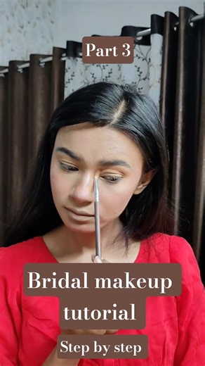Bridal makeup tutorial step by step for Beginners #explore #makeup #foryou #makeuptutorial #bride