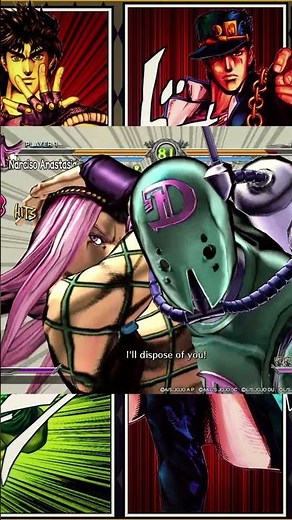 Stone Ocean - Diver Down in Action | #jojosbizzareadventure #jojo #shorts #anime #jjba
