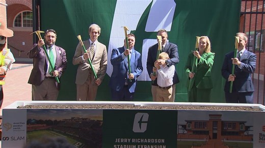 Charlotte football breaks ground on expansion project at Jerry Richardson Stadium
