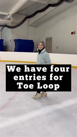 10K views · 600 reactions | Did you know we have four Toe Loop...