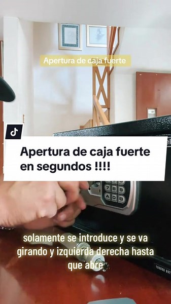 Apertura Rápida de Caja Fuerte: Guía Paso a Paso