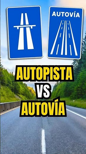 🟩 Autopista vs Autovía 🚗 Diferencias DGT #carnetdeconducir #testdgt #teoricoporlibre