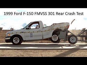 1997-2004 Ford F-150 / F-150 Heritage (Single Cab) FMVSS 301 Rear Crash Test (50 Mph)