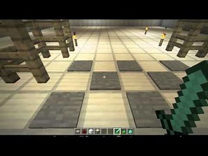 Minecraft-Hidden Piston Trap