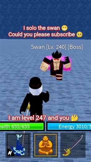 Beating The boss in bloxfruits #roblox #bloxfruits