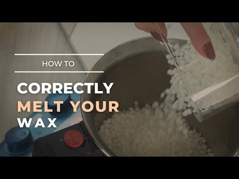 How to correctly melt your wax?