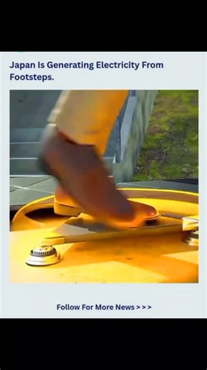 The Mind AI on Instagram: "Japan ne smart flooring technology use karke footsteps ko energy mein convert karna shuru kiya hai. Special tiles par jab log chalte hain, to unka pressure electrical energy generate karta hai jo lights, displays aur sensors ko power dene mein use ho sakti hai. Ye system zyada power nahi banata, lekin crowded stations aur public places mein clean, renewable energy ka ek smart example hai. Isse dikhata hai ki future smart cities daily movement ko bhi useful power source