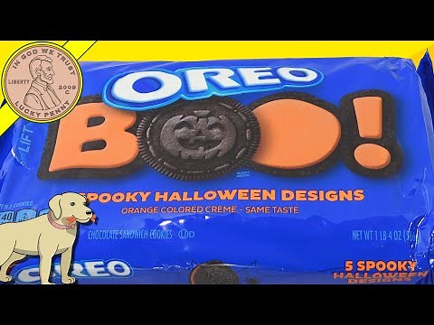 Oreo Cookies 5 Spooky Halloween Design Cookies BOO!