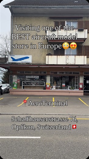 Fabrizio Spicuglia on Instagram: "Visiting one of the best aircraft model stores in Europe😍 @aeroterminal is located 10 minutes from Zurich Airport, and you can find almost every model you want. They have a wide variety, and a big part of them are exposed so you can see the model before buying it👀 They also have a lot of old releases and models on sale🥹 #avgeek #instaplane #pilot #instaaviation #aviationgeek #aircraft #instagramaviation #plane #airplane #flying #flight #a