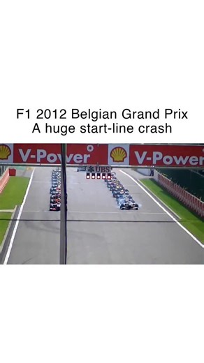F1 CentralX on Instagram: "SPA 2012 — ONE LIGHTS-OUT MOMENT THAT CHANGED EVERYTHING 💥🏁 Belgium. Eau Rouge waiting. Twenty-four cars charging toward La Source with cold tyres, full fuel, and zero margin for error. The lights went out… and within seconds, Formula 1 witnessed one of the most violent start-line incidents of the modern era. It began with a squeeze. Romain Grosjean drifted right. Lewis Hamilton was already there. No space. No time. Contact. And then chaos exploded across the track. 